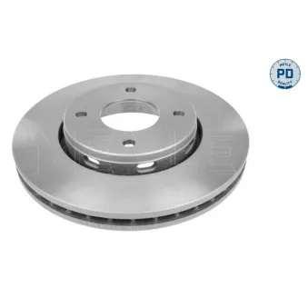 Jeu de 2 disques de frein avant MEYLE 32-15 521 0026/PD