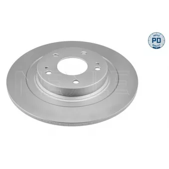 Jeu de 2 disques de frein arrière MEYLE 32-15 521 0030/PD