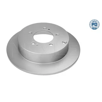 Jeu de 2 disques de frein arrière MEYLE 32-15 523 0017/PD