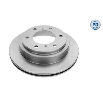 Jeu de 2 disques de frein arrière MEYLE 32-15 523 0018/PD