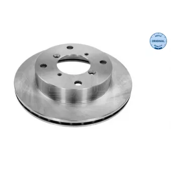 Jeu de 2 disques de frein avant MEYLE 33-15 521 0002