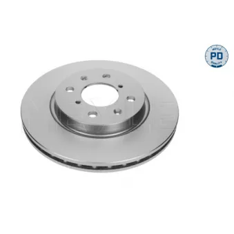 Jeu de 2 disques de frein avant MEYLE 33-15 521 0018/PD