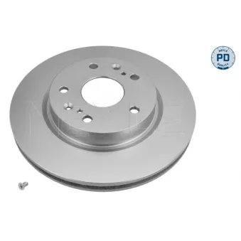 Jeu de 2 disques de frein avant MEYLE 33-15 521 0019/PD