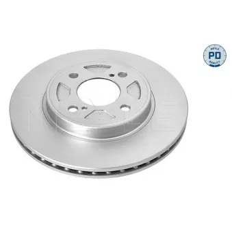 Jeu de 2 disques de frein avant MEYLE 33-15 521 0022/PD