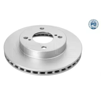 Jeu de 2 disques de frein avant MEYLE 33-15 521 0025/PD
