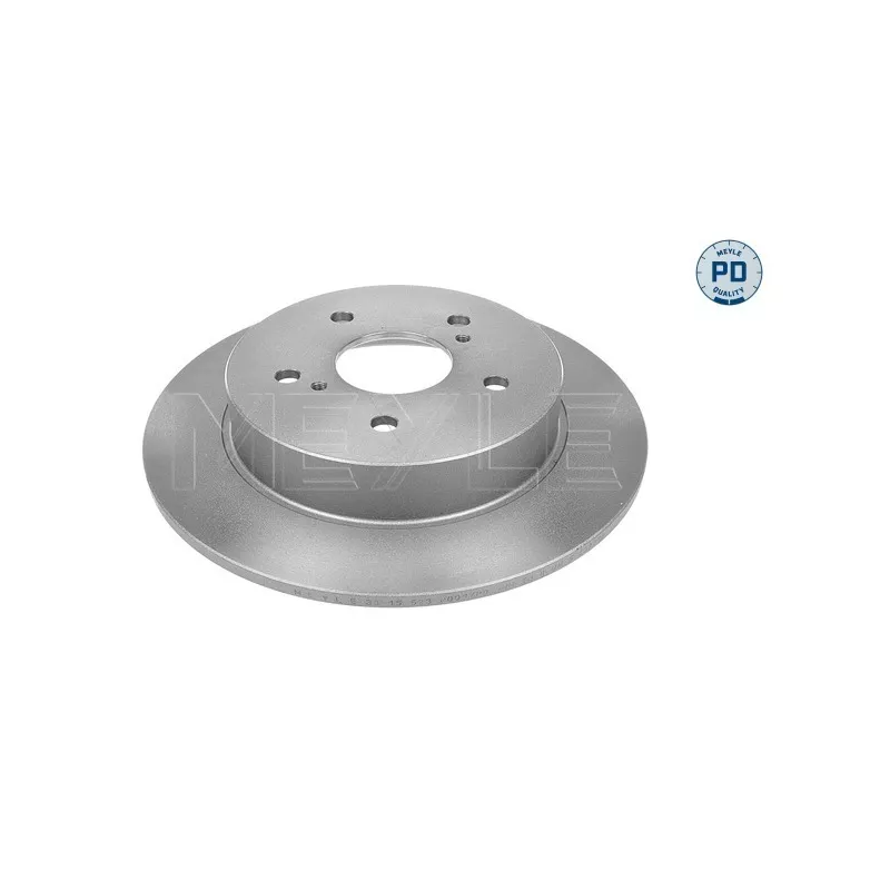 Jeu de 2 disques de frein arrière MEYLE 33-15 523 0005/PD