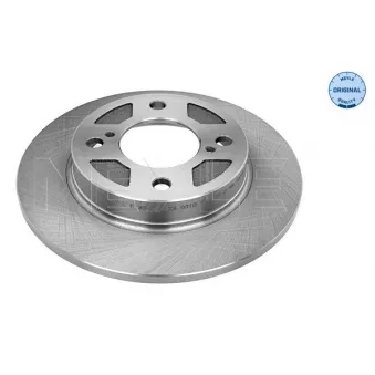 Jeu de 2 disques de frein arrière MEYLE 33-15 523 0010