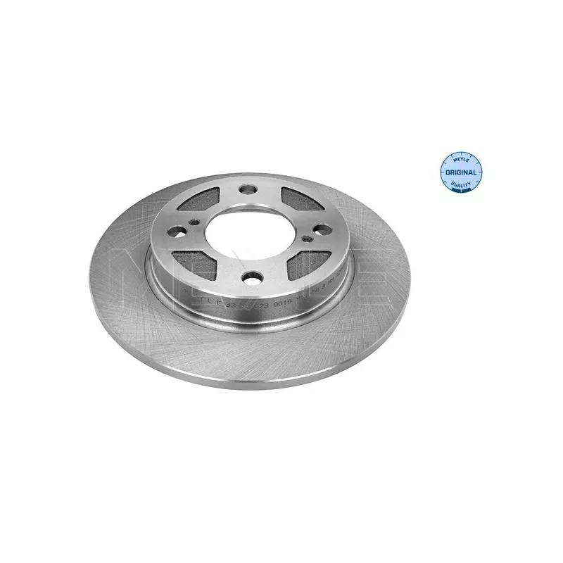 Jeu de 2 disques de frein arrière MEYLE 33-15 523 0010