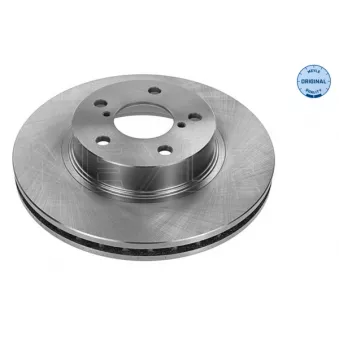 Jeu de 2 disques de frein avant MEYLE 34-15 521 0002