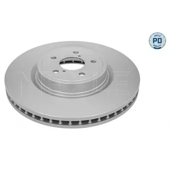 Jeu de 2 disques de frein avant MEYLE 34-15 521 0009/PD