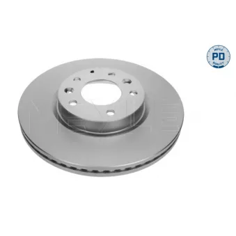Jeu de 2 disques de frein avant MEYLE 35-15 521 0040/PD