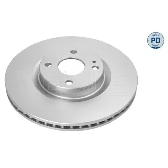 Jeu de 2 disques de frein avant MEYLE
