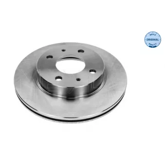 Jeu de 2 disques de frein avant MEYLE 36-15 521 0011