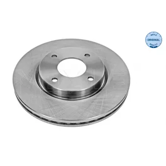 Jeu de 2 disques de frein avant MEYLE 36-15 521 0052