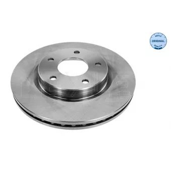Jeu de 2 disques de frein avant MEYLE 36-15 521 0053