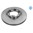 Jeu de 2 disques de frein avant MEYLE 36-15 521 0067 - Visuel 1
