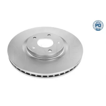 Jeu de 2 disques de frein avant MEYLE 36-15 521 0070/PD