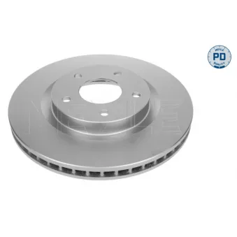 Jeu de 2 disques de frein avant MEYLE 36-15 521 0071/PD