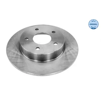 Jeu de 2 disques de frein arrière MEYLE 36-15 523 0022