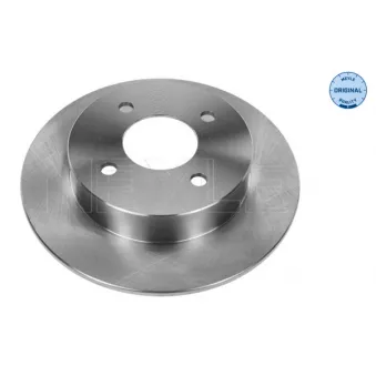 Jeu de 2 disques de frein arrière MEYLE 36-15 523 0024