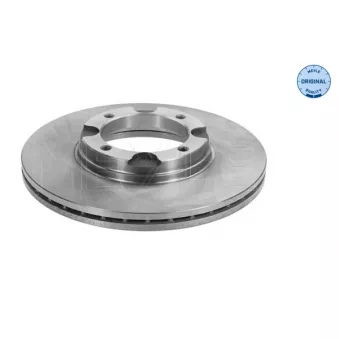 Jeu de 2 disques de frein avant MEYLE 37-15 521 0003