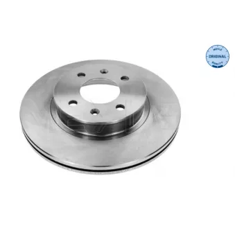 Jeu de 2 disques de frein avant MEYLE 37-15 521 0007