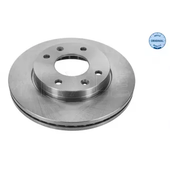 Jeu de 2 disques de frein avant MEYLE 37-15 521 0021