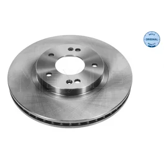 Jeu de 2 disques de frein avant MEYLE 37-15 521 0022