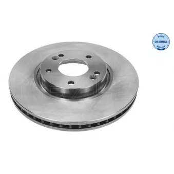 Jeu de 2 disques de frein avant MEYLE 37-15 521 0030