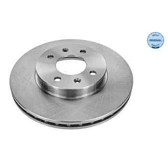Jeu de 2 disques de frein avant MEYLE 37-15 521 0031