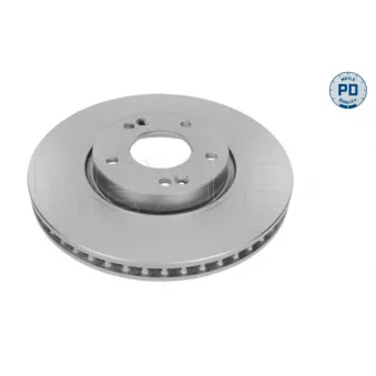Jeu de 2 disques de frein avant MEYLE 37-15 521 0032/PD