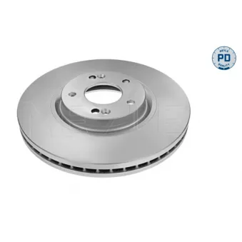 Jeu de 2 disques de frein avant MEYLE 37-15 521 0035/PD