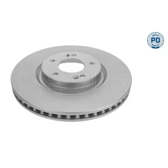 Jeu de 2 disques de frein avant MEYLE 37-15 521 0036/PD