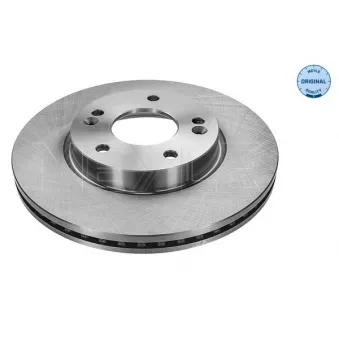 Jeu de 2 disques de frein avant MEYLE 37-15 521 0039