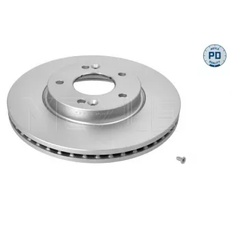 Jeu de 2 disques de frein avant MEYLE 37-15 521 0044/PD