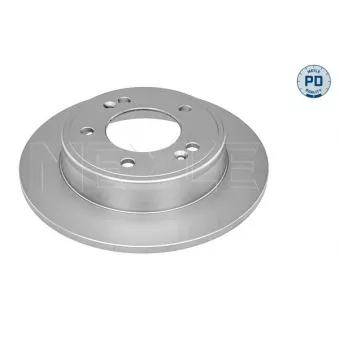 Jeu de 2 disques de frein arrière MEYLE 37-15 523 0026/PD
