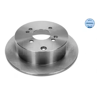 Jeu de 2 disques de frein arrière MEYLE 37-15 523 0029