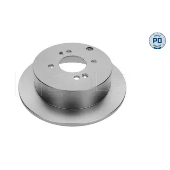 Jeu de 2 disques de frein arrière MEYLE 37-15 523 0029/PD