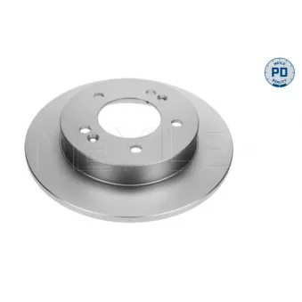 Jeu de 2 disques de frein arrière MEYLE 37-15 523 0031/PD