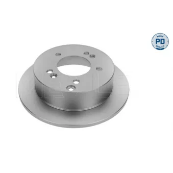 Jeu de 2 disques de frein arrière MEYLE 37-15 523 0033/PD