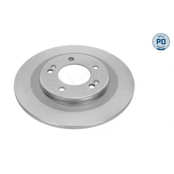 Jeu de 2 disques de frein arrière MEYLE 37-15 523 0034/PD
