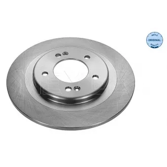 Jeu de 2 disques de frein arrière MEYLE 37-15 523 0038