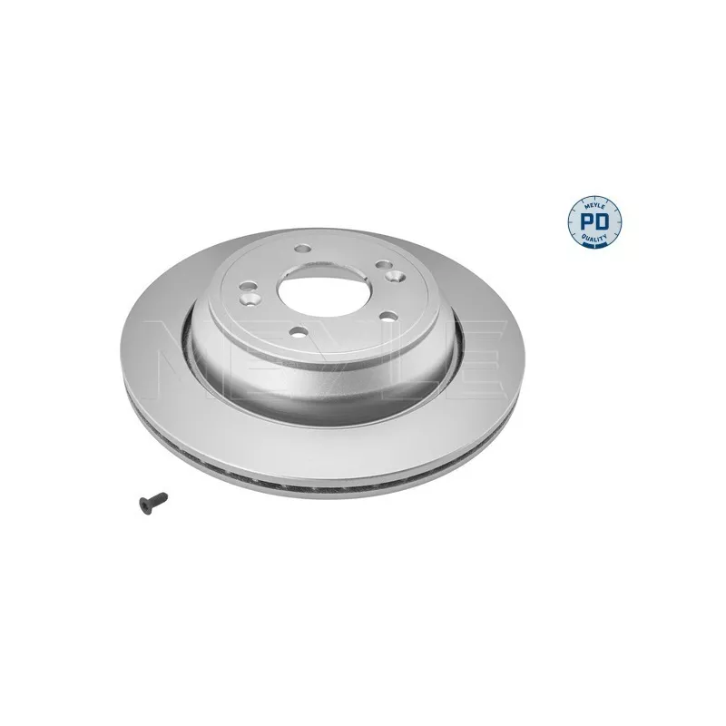 Jeu de 2 disques de frein arrière MEYLE 37-15 523 0041/PD