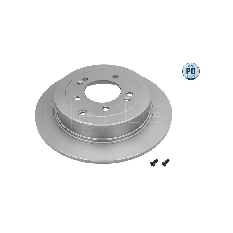 Jeu de 2 disques de frein arrière MEYLE 37-15 523 0043/PD
