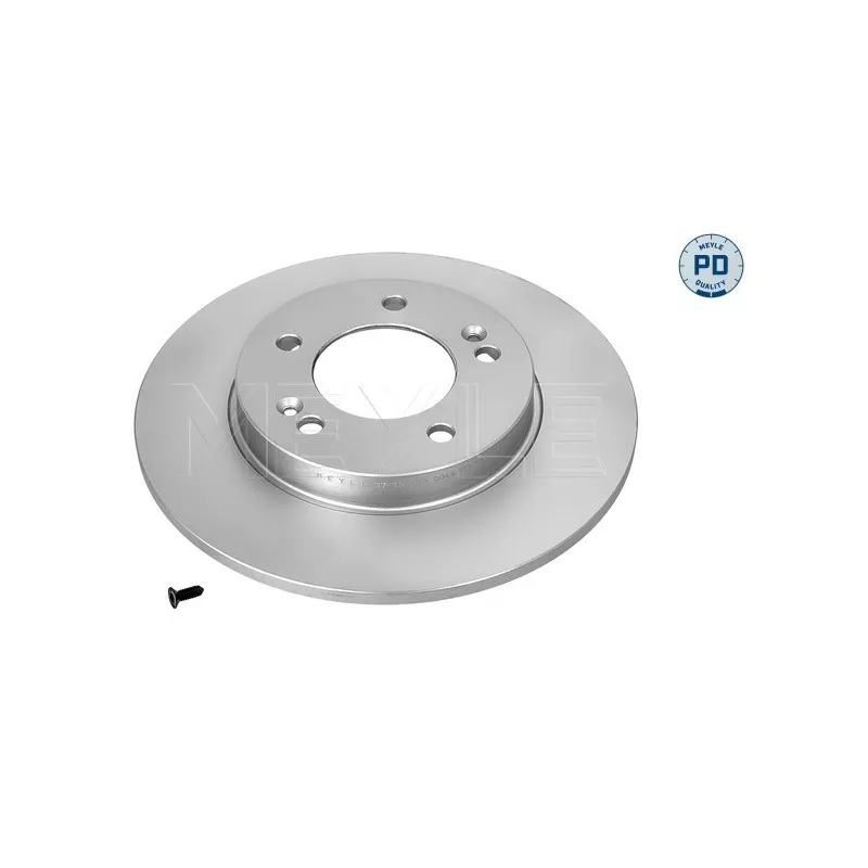 Jeu de 2 disques de frein arrière MEYLE 37-15 523 0044/PD
