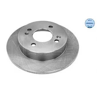 Jeu de 2 disques de frein arrière MEYLE 37-15 523 0046