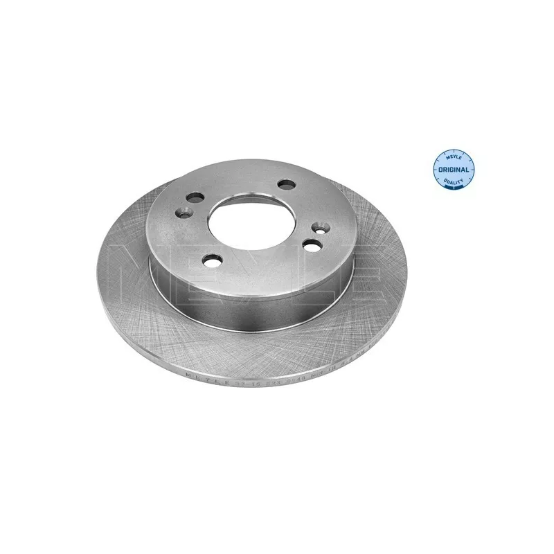 Jeu de 2 disques de frein arrière MEYLE 37-15 523 0046