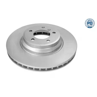 Jeu de 2 disques de frein avant MEYLE 383 521 0002/PD