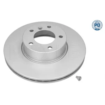 Jeu de 2 disques de frein avant MEYLE 383 521 0003/PD