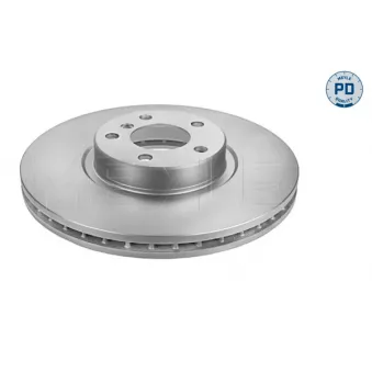 Jeu de 2 disques de frein avant MEYLE 383 521 0005/PD